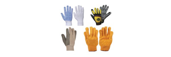 Genoppte Handschuhe