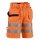Blakläder High vis Shorts Kl. 2 Orange verschiedene Größen