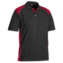 Blakläder Polo-Shirt 2 farbig Schwarz/Rot...