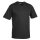 Blakläder T-Shirt, V-Kragen Schwarz Größe L