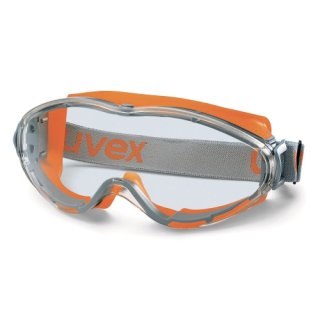 uvexv 9302245 Schutzbrille ultrasonic Vollsichtbrille 9302245 in orange-grau