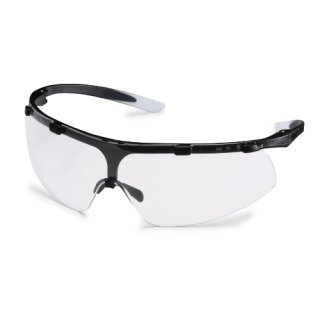 uvex Schutzbrille super fit 9178185 Bügelbrille in schwarz/transparent