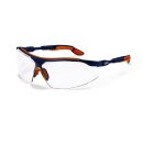 uvex Schutzbrille i-vo 9160065 Bügelbrille in blau/orange