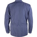 Fristads Kansas Hemd, Langarm 431 VL Blau/Weiß...