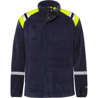 Fristads Flamestat Fleecejacke 4073 ATF Marineblau 8 Größen