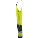 Fristads Kansas Hi-Vis Latzhose 1001 TH Warnschutz-Gelb/Marine Größe C50