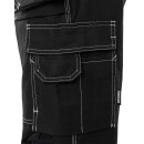 Fristads Kansas Pro Funktionsbundhose, Herren 255K FAS Schwarz Größe C48
