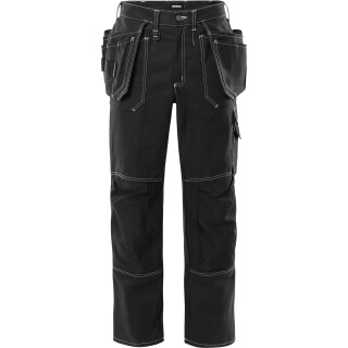 Fristads Kansas Pro Funktionsbundhose, Herren 255K FAS Schwarz Größe C50