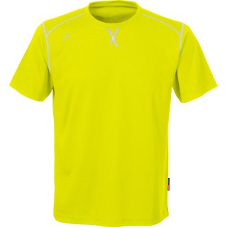 Fristads Kansas Gen Y Cocona T-Shirt, Kurzarm 7404 TCY Leuchtendes Gelb Größe XS