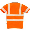 Fristads Kansas Hi-Vis Poloshirt, Kurzarm 7406 TPS Warnschutz-Orange Größe 3XL