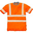 Fristads Kansas Hi-Vis T-Shirt, Kurzarm 7407 TPS Warnschutz-Orange Größe 2XL