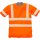 Fristads Kansas Hi-Vis T-Shirt, Kurzarm 7407 TPS Warnschutz-Orange Größe 3XL