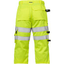 Fristads Kansas Hi-Vis 3/4 Funktionsbundhose 2027 PLU Warnschutz-Gelb/Marine Größe C54