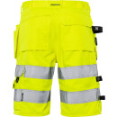 Fristads Kansas Hi-Vis Funktionsshorts 2028 PLU Warnschutz-Gelb Größe C56