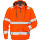 Fristads Kansas Hi-Vis Kapuzen-Sweatshirt 7408 BPV Warnschutz-Orange Größe XS