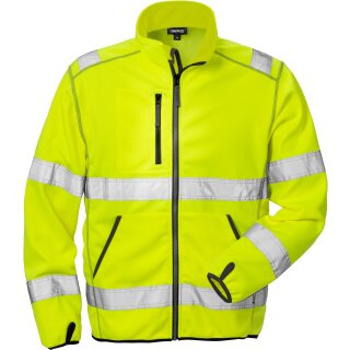 Fristads Kansas Hi-Vis Softshell Jacke 4840 SSL Warnschutz-Gelb Größe XL