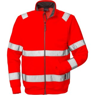 Fristads Kansas Hi-Vis Sweatshirt-Jacke 7410 BPV verschiedene Farben und Größen