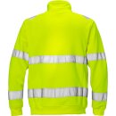Fristads Kansas Hi-Vis Sweatshirt-Jacke 7410 BPV Warnschutz-Gelb Größe XS 2025Auslaufartikel