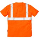 Fristads Kansas Hi-Vis T-Shirt, Kurzarm 7411 TP Warnschutz-Orange Größe 2XL