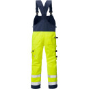 Fristads Kansas Hi-Vis Funktionslatzhose 1014 PLU Warnschutz-Gelb/Marine Größe C52