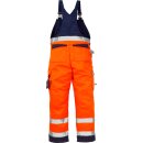 Fristads Kansas Hi-Vis Latzhose 1015 PLU Warnschutz-Orange/Marine Größe D112 2025Auslaufartikel