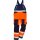Fristads Kansas Hi-Vis Latzhose 1015 PLU Warnschutz-Orange/Marine Größe D112 2025Auslaufartikel