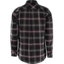 Fristads Kansas Flanellhemd, Langarm 7421 MSF Schwarz...