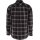 Fristads Kansas Flanellhemd, Langarm 7421 MSF Schwarz Größe 3XL