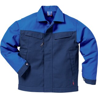Fristads Kansas Icon Baumwoll-Bundjacke 4857 FAS Marine/Königsblau Größe XL
