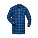 Craftland *MICHIGAN* Flanell-Hemd, blau/schwarz vers....