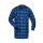 Craftland *MICHIGAN* Flanell-Hemd, blau/schwarz vers. Größen