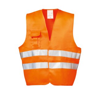 wicaTex Wica ALFONS Textil-Warnweste Orange