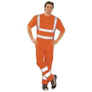 Planam Warnschutz T-Shirt verschiedene Farben verschiedene Größen