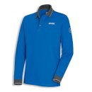 Uvex Langarm-Polo-Shirt 9898 blau/grau verschiedene...