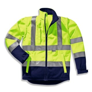 Uvex Warnschutz-Softshelljacke 9907/gelb verschiedene Größen