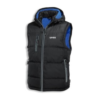 Uvex Thermo-Steppweste 9892/schwarz-blau  XXL