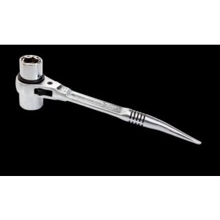 Dirty Rigger Gerüstbauratsche EXTREM 4 Wege 17/19/21/24 mm (CHROME)