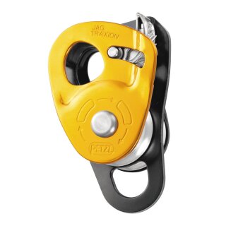 Petzl JAG TRAXION Doppelte Umlenkrolle mit Rücklaufsperre