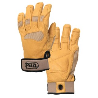 Petzl CORDEX PLUS Kletterhandschuh Beige Größe XS