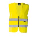 Korntex Warnweste mit Reißverschluss nach EN 20471