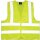 Korntex Warnweste ISO 20471 mit vier Reflexstreifen verschiedene Größen Farbe Gelb -A