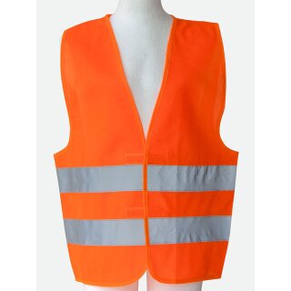 Korntex - Kinderwarnweste EN1150 - Orange - S Farbe Orange