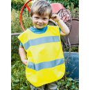 Korntex- Kinder-Warnschutzponcho L Farbe Gelb
