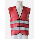 Korntex - Mesh-Weste - S/M Farbe Rot