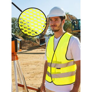 Korntex Mesh-Weste Gelb Gr.5XL