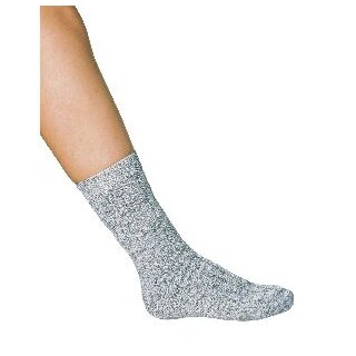 teXXor NORWEGER Arbeitssocke Wolle hellgrau meliert Gr. 43/46