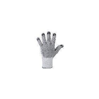 Strong Hand  TANTUNG Handschuhe Baumwolle schwarz/weiß Gr. 11
