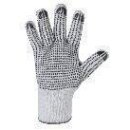 Strong Hand  TANTUNG Handschuhe Baumwolle schwarz/weiß Gr. 11