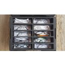 UVEX Musterkoffer-Schutzbrille mit Sehstärke-Korrektionsschutzbrille Uvex