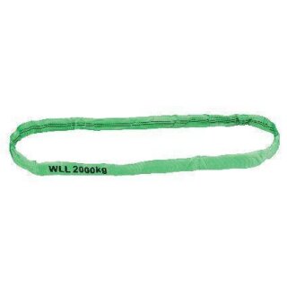 Feldtmann Rundschlinge Wll 2000 Kg Grün Gr. 1 M